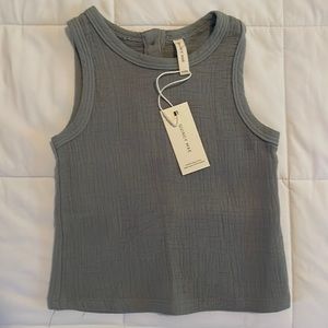 NWT 6-12m Quincy Mae tank top